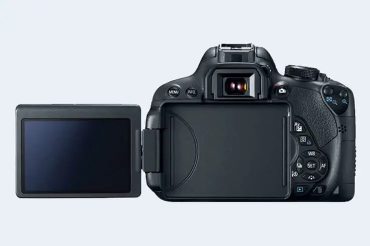 articulated screen