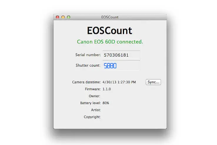 EOS Count