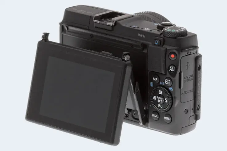 articulated screen