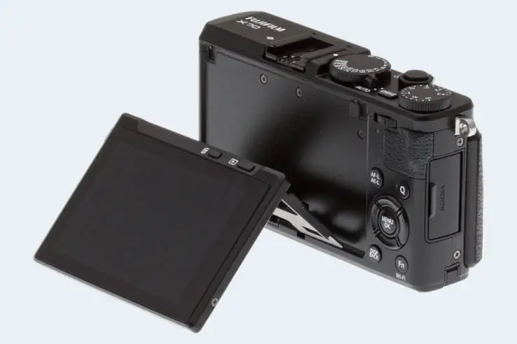articulated screen