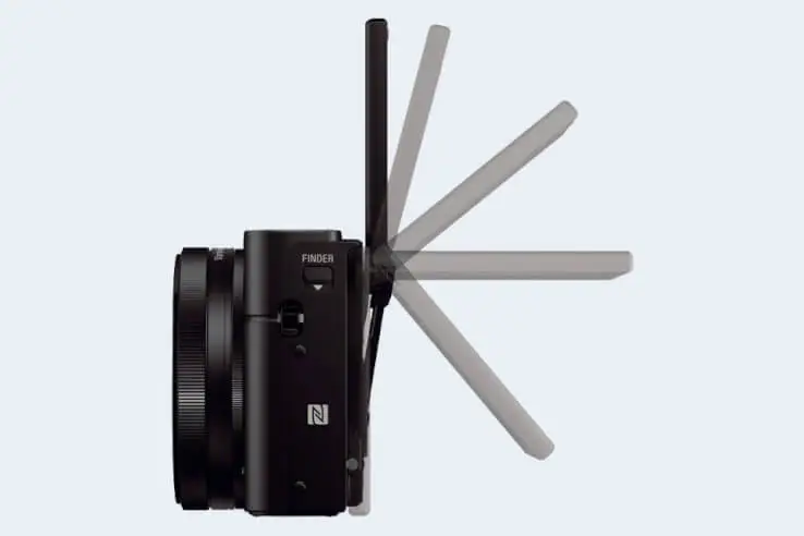 articulated screen