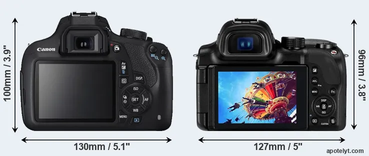 Comparison 1200D or NX30 rear