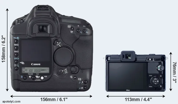 Comparison 1D Mark II N or V1 rear