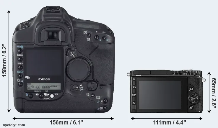 Comparison 1D Mark II N or V3 rear