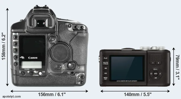 Comparison 1D Mark II or X-U Typ 113 rear