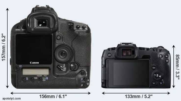 Comparison 1D Mark III or RP rear