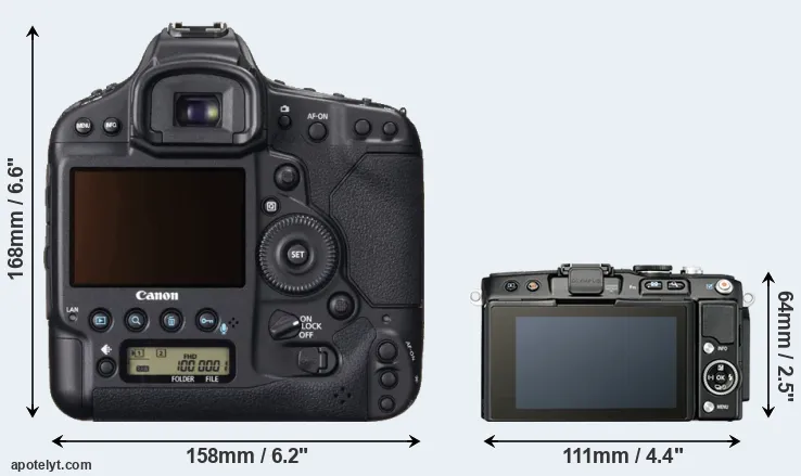 Comparison 1DX or E-PL5 rear