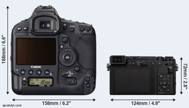 Comparison 1DX or GX9 rear