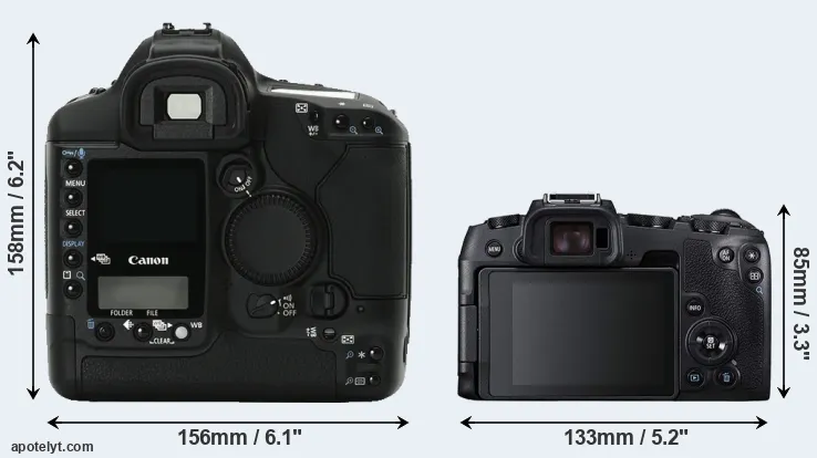 Comparison 1Ds Mark II or RP rear