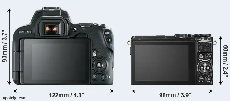 Comparison 200D or J5 rear
