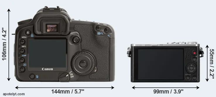 Comparison 30D or GM1 rear
