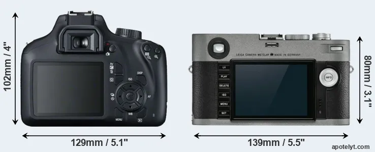 Comparison 4000D or M-E Typ 240 rear