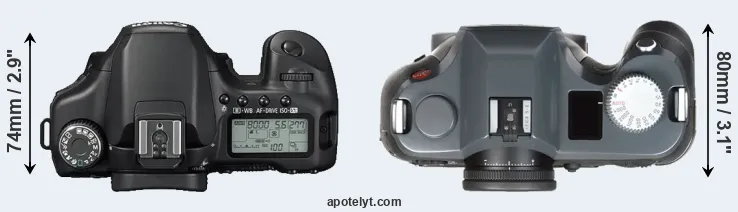 Compare 40D versus S-E Typ 006 top