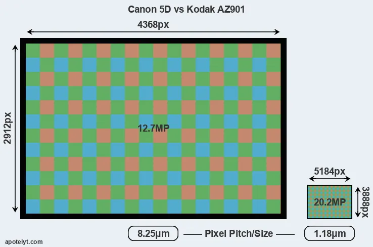 5D versus AZ901 MP