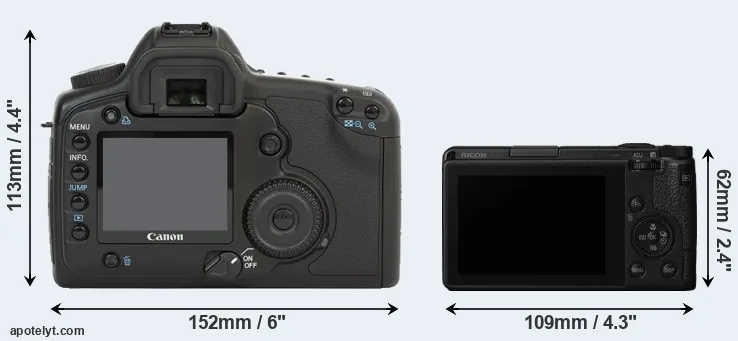 Comparison 5D or GR III rear