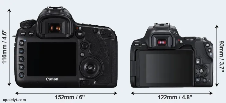 Comparison 5DS or SL3 rear