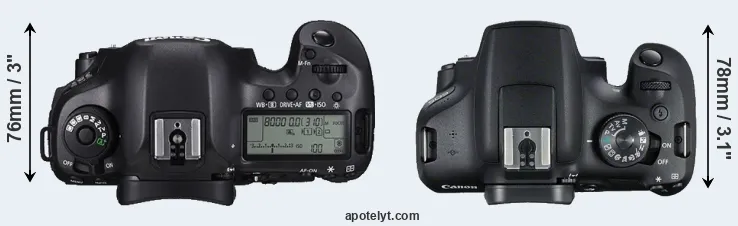 Compare 5DS versus T7 top