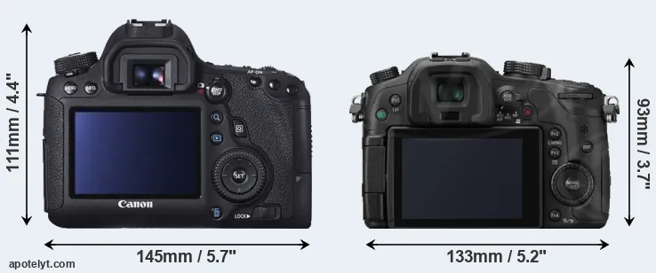 Comparison 6D or GH3 rear