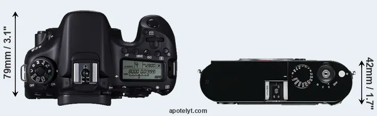 Compare 70D versus M Typ 240 top