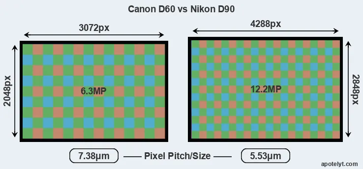 D60 versus D90 MP