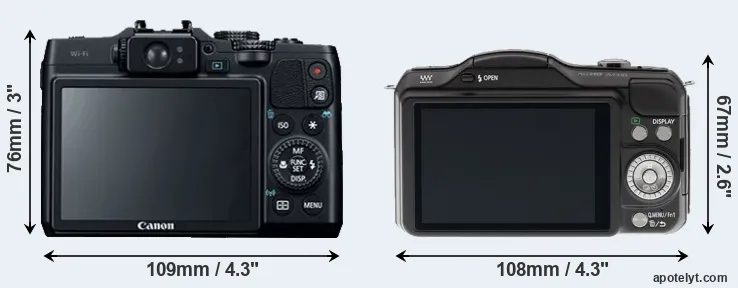 Comparison G16 or GF5 rear