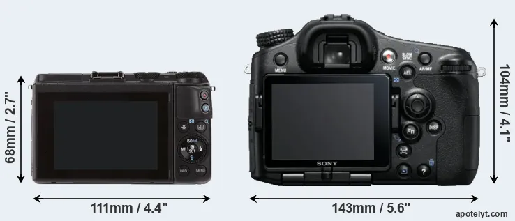 Comparison M3 or A77 rear