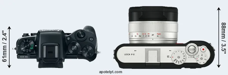 Compare M5 versus X-U Typ 113 top