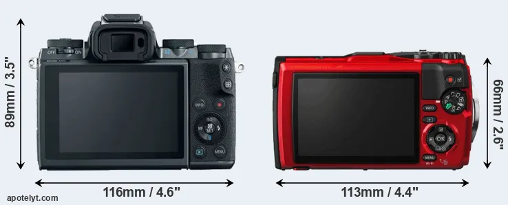 Comparison M5 or TG-5 rear