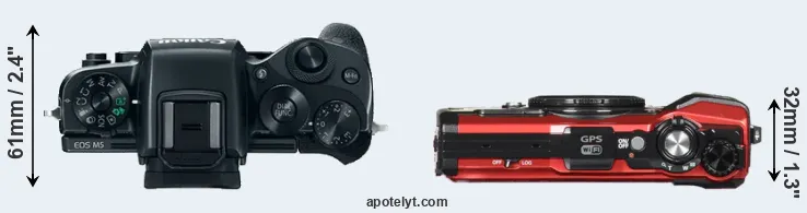 Compare M5 versus TG-5 top