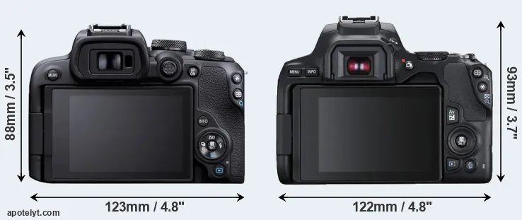 Comparison R10 or SL3 rear