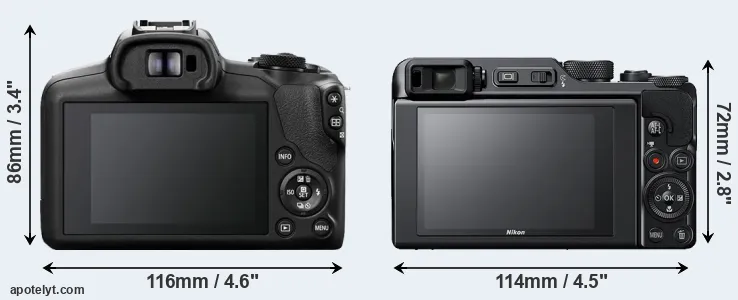 Comparison R100 or A1000 rear