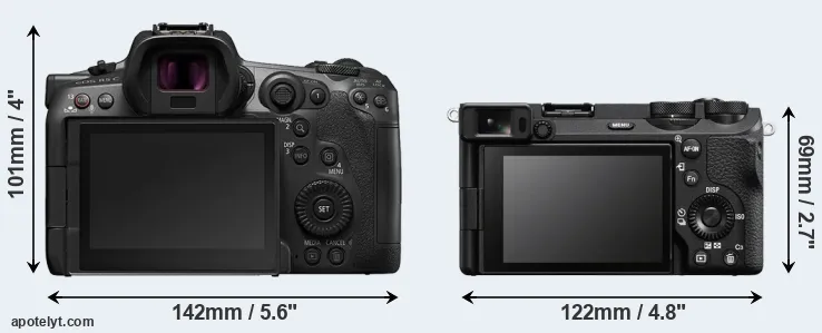 Comparison R5 C or A6700 rear