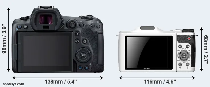 Comparison R5 or S-1 rear