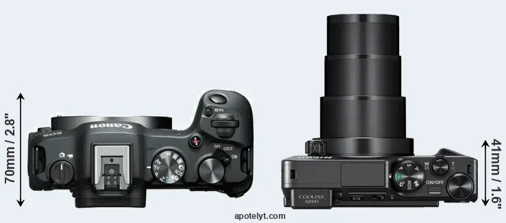 Compare R8 versus A1000 top