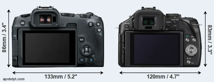 Comparison R8 or G5 rear