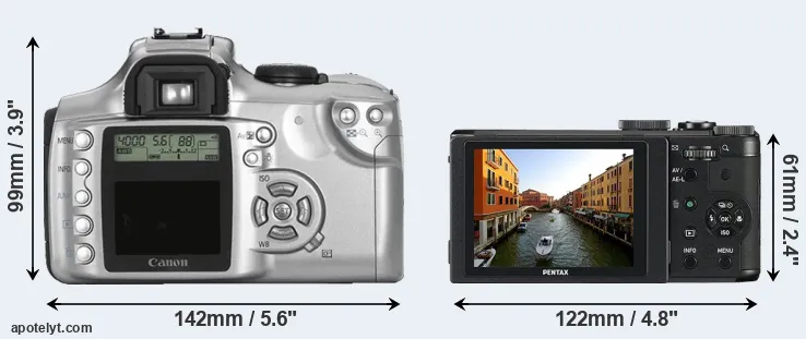 Comparison Rebel or MX-1 rear