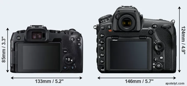Comparison RP or D850 rear