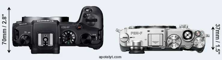 Compare RP versus PEN-F top