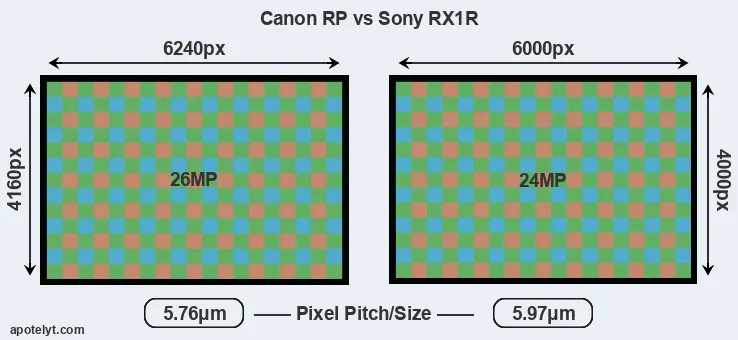 RP versus RX1R MP