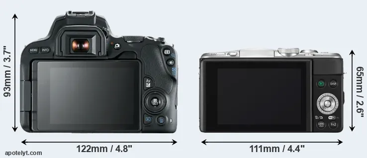 Comparison SL2 or GF6 rear