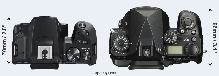 Compare SL3 versus K-1 II top