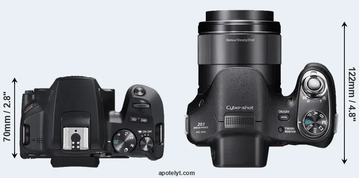 Compare SL3 versus H400 top