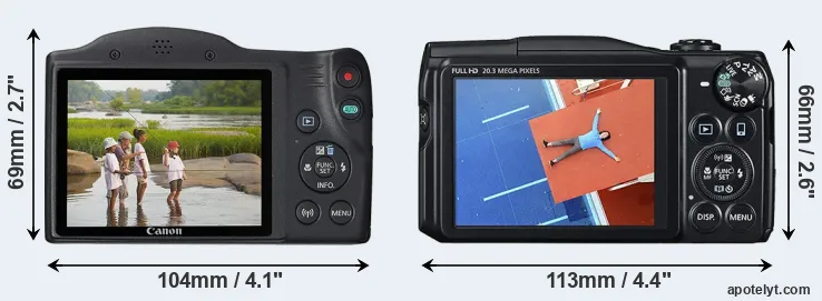 Comparison SX430 or SX710 rear