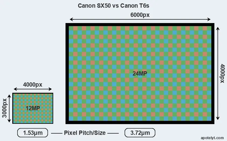 SX50 versus T6s MP
