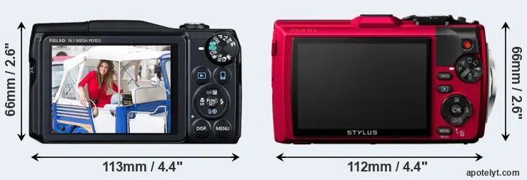 Comparison SX700 or TG-4 rear