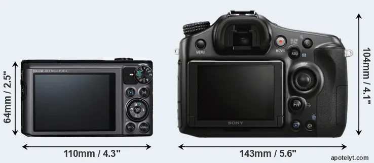 Comparison SX720 or A68 rear