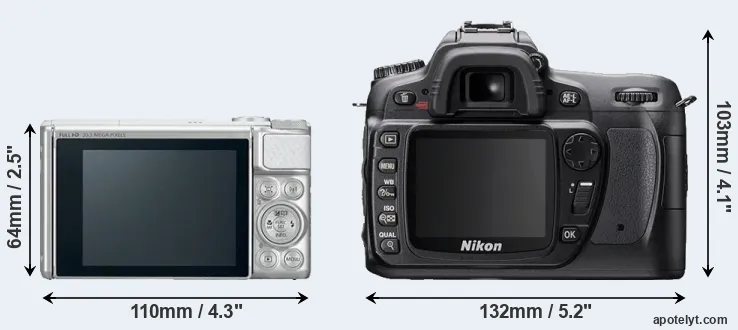 Comparison SX730 or D80 rear