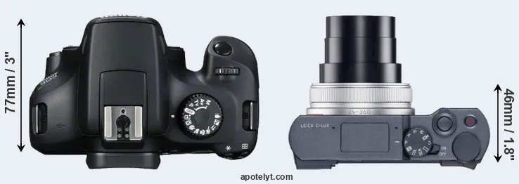 Compare T100 versus C-LUX top