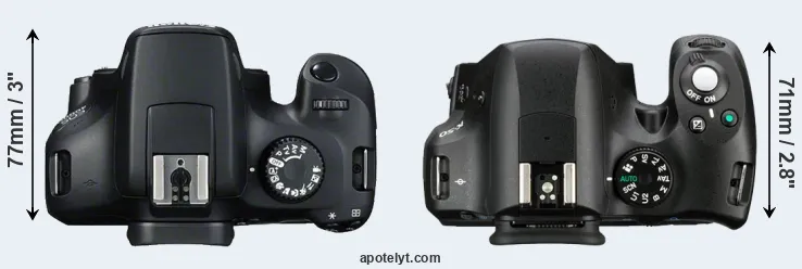 Compare T100 versus K-50 top