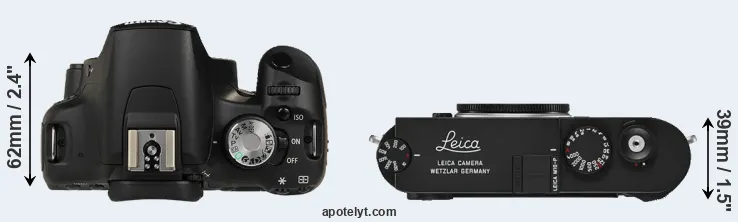 Compare T1i versus M10-P top
